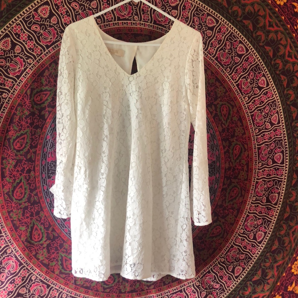 Lacey White Dress